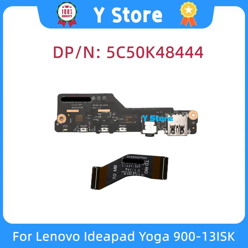 Y Store Original สําหรับ Lenovo โยคะ 900 Pro 900-13ISK แล็ปท็อป USB Audio Board พร้อมสายเคเบิล BYG40