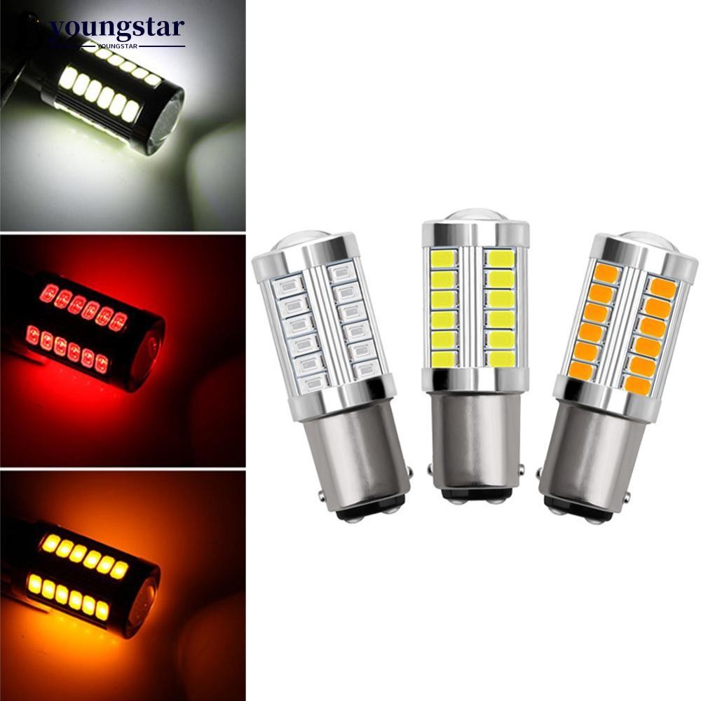 YST 1 PC 1157 33-SMD หลอดไฟ LED รถสํารองไฟย้อนกลับ 5630 BA15S P21W