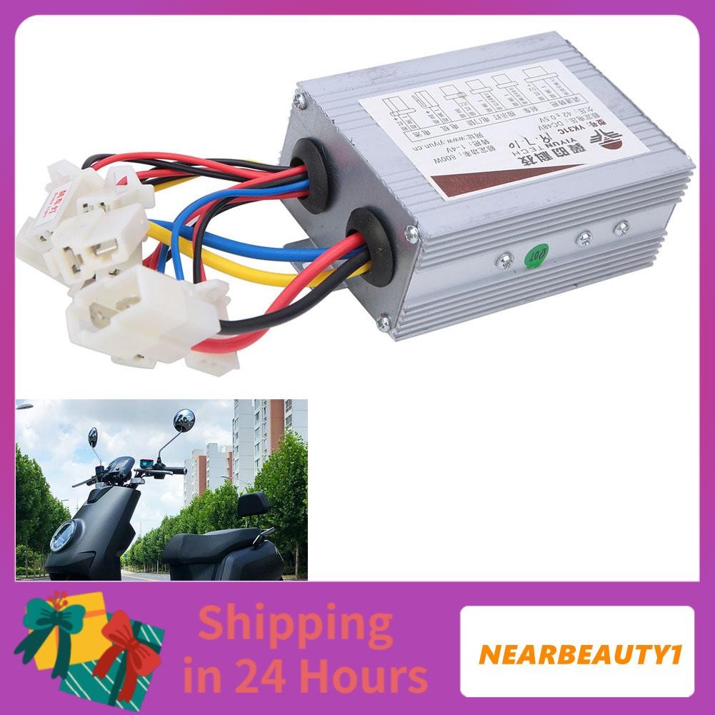 Nearbeauty1 Nearbeauty1 Motor ControllerBrush ControllerBrushed Speed ​​Controller 48V 800W YK31C แป