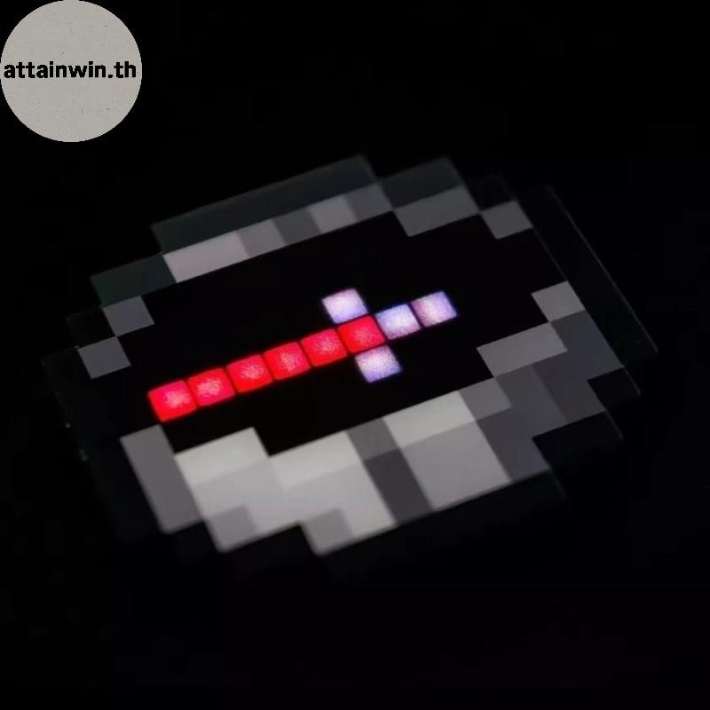 Attainwin Magnetic Gaming พวงกุญแจ Pixel Wind Peripheral Design Trinket จี้แม่เหล็ก Simple Design เด็ก World ของขวัญวันเกิดตกแต่งบ้าน th