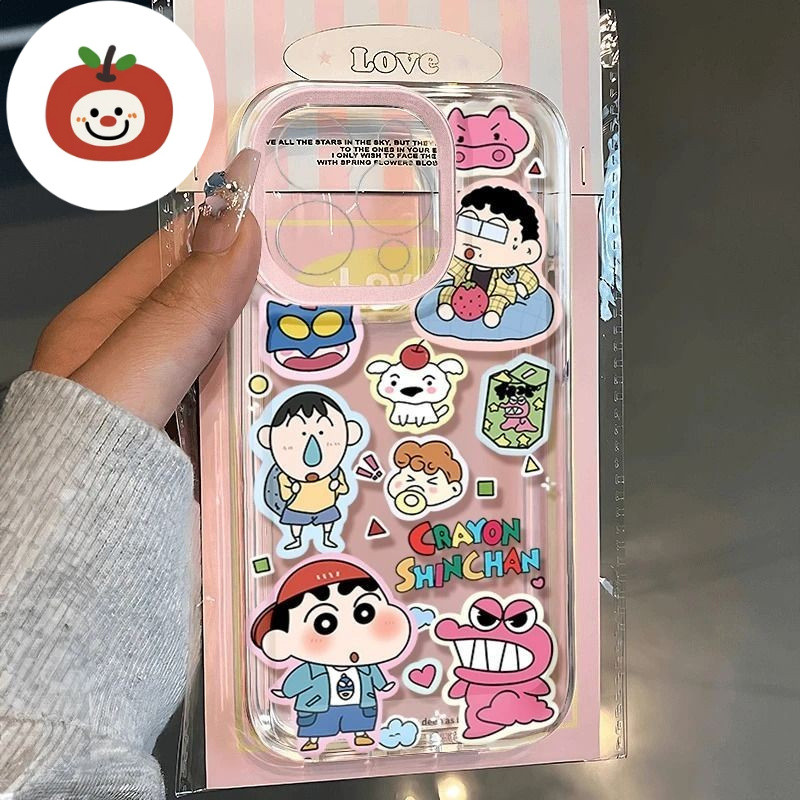 Crayon Shin-Chan การ์ตูนน่ารักกรณี Hp Oppo Reno 15 5G A6x A6 Pro A5 2025 A5X A5I Reno 14F 14 Pro 5G 