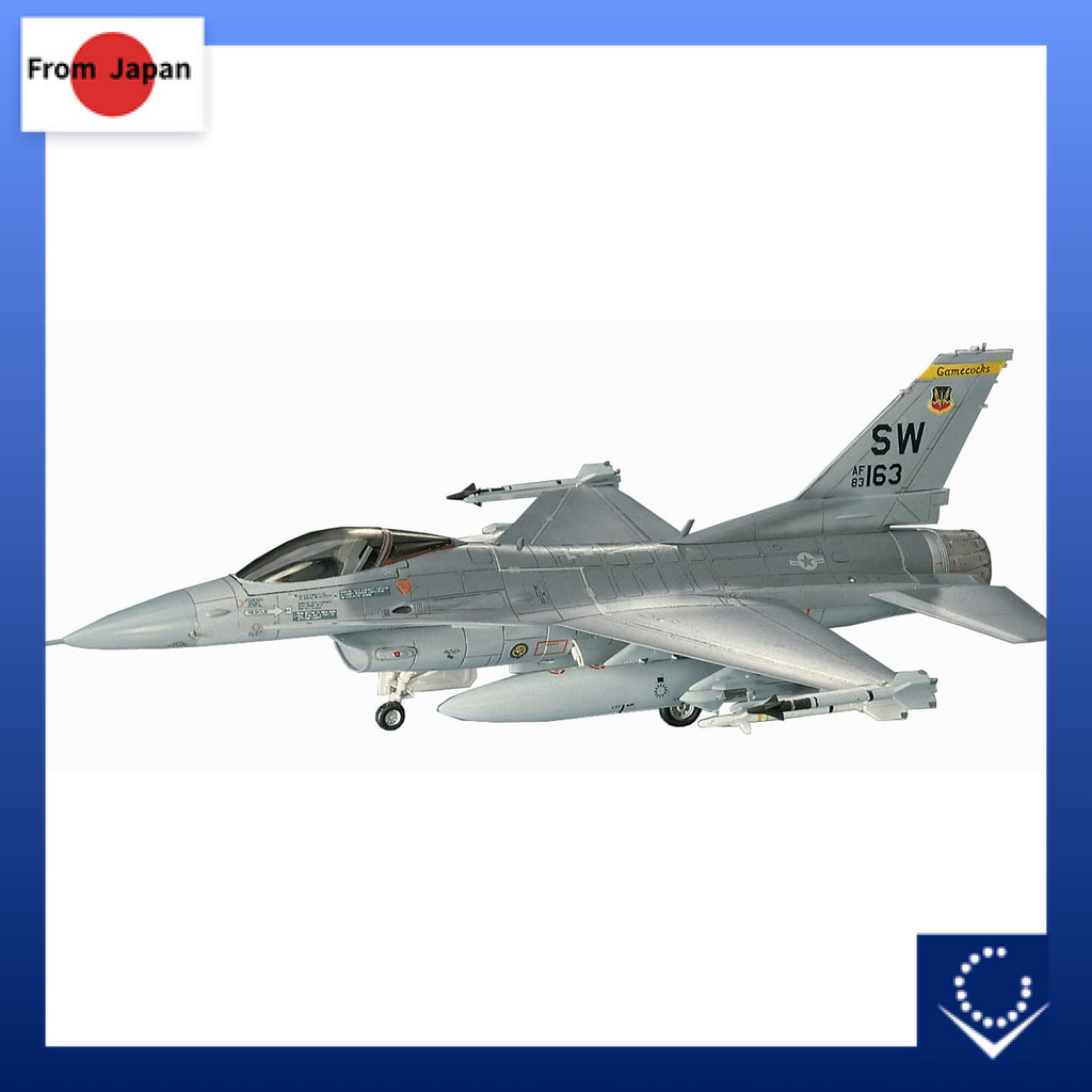 ฮาสึกาวะ โมเดลพลาสติก 1/72 ฟอร์มูล่า F-16C Fighting Falcon เครื่องบินรบ Jet ของกองทัพอากาศสหรัฐฯ ระด