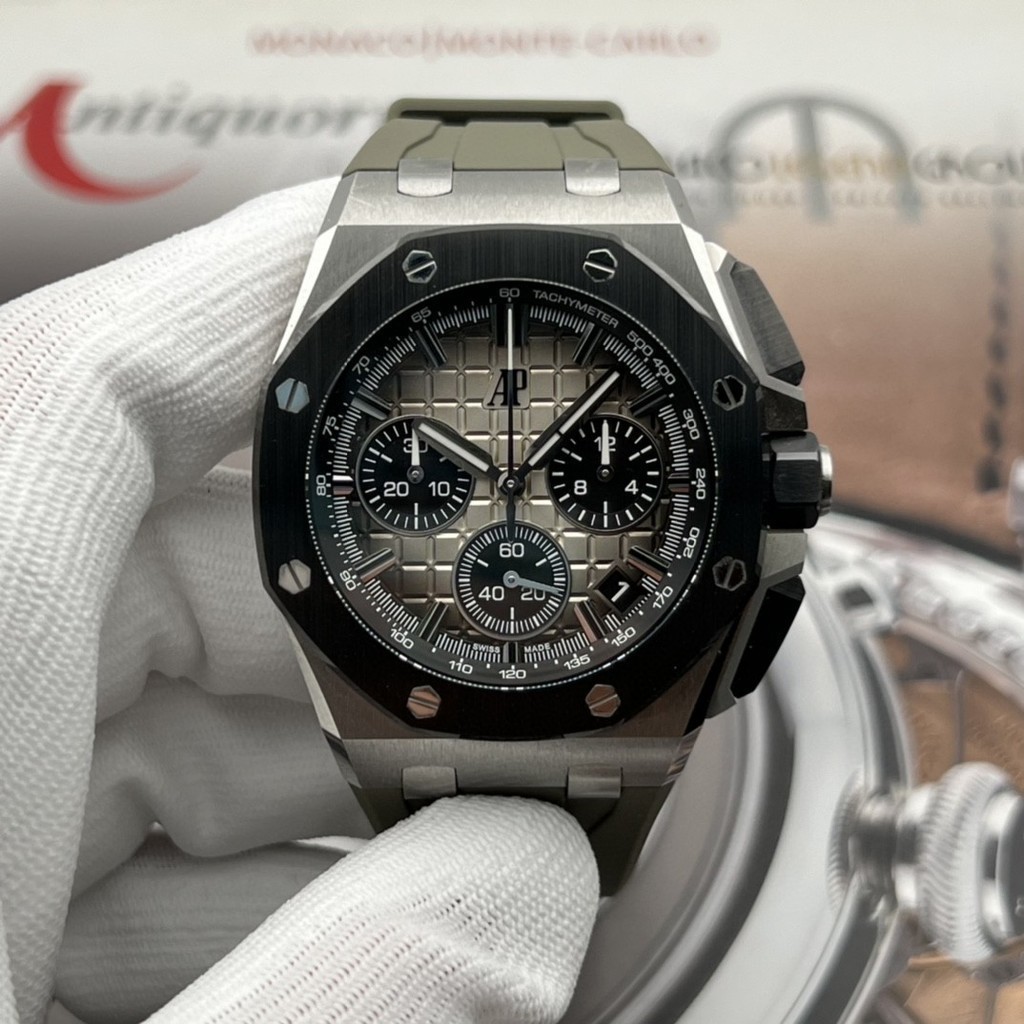 Audemars Piguet Audemars Piguet Royal Oak Offshore Series 26420so วัสดุสแตนเลส 43 มม. เส้นผ่านศูนย์ก