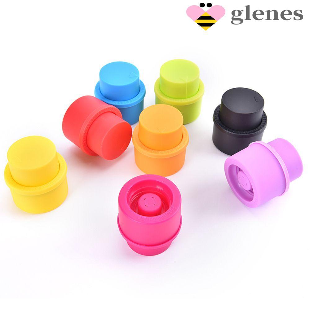 GLENES Stopper Inflatable Carbonated Bottle Pump Caps Sealer Cola Fizzy Drink Pressure Cap