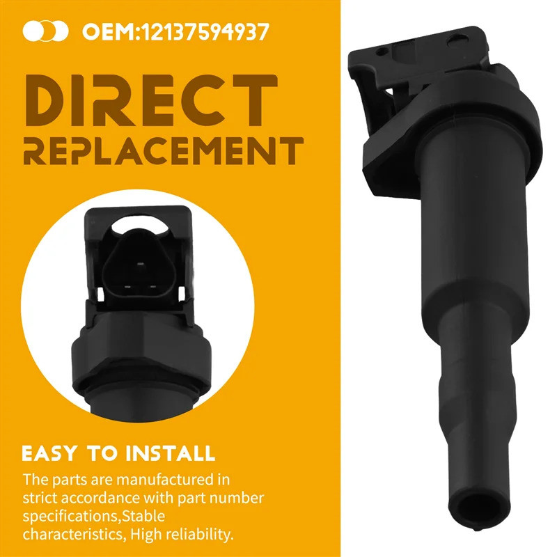 คอยล์ 0221504470 12137594937 12137562744 12137571643 สําหรับ BMW 325I 325Ci 328I 330Ci 335I 525I X3 