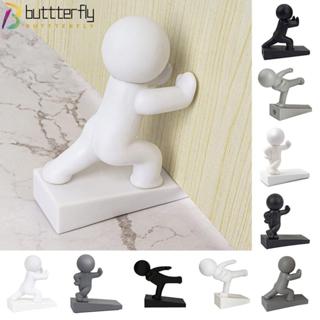 BUTTTERFLY กันชนประตูตกแต่ง, Action Figure Non-slip Door Sto…