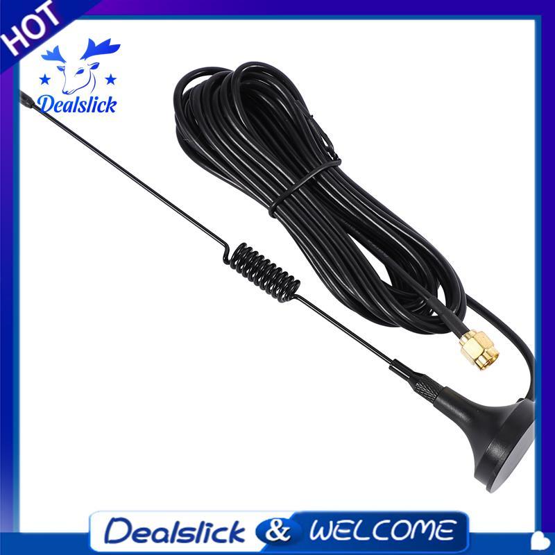 4G Monopole เสาอากาศดูดถ้วยแม่เหล็ก 3 เมตร Sma เสาอากาศความสูง 31 ซม. 10Dbi Gain Rg174 สําหรับ Sim76