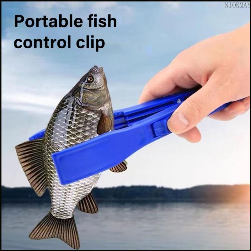 NIOK Fish Catcher Gripper Fish Control Clamp อุปกรณ์ตกปลาปลา Gripper พลาสติกตกปลาคีม Grip Holder