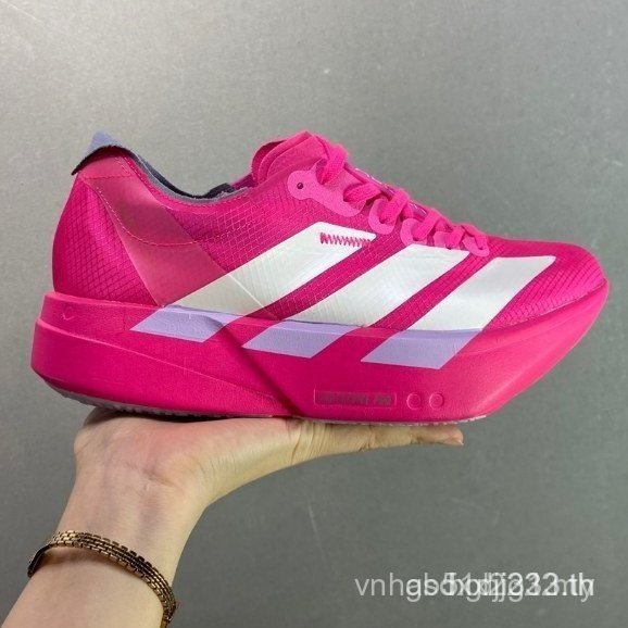 Adizero Adios Pro 4 รองเท้าวิ่งสําหรับบุรุษและสตรีแผ่นคาร์บอน Adizero EVO SL กีฬารองเท้า JR1269