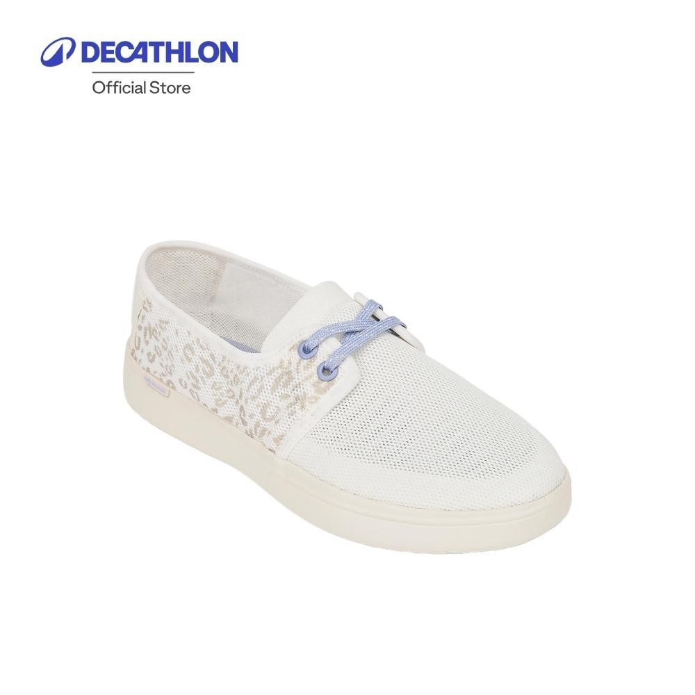 Decathlon Women’S Shoes - Areeta Leopard รองเท้าผู้หญิง รุ่น Areeta (ลาย Leopard) - White