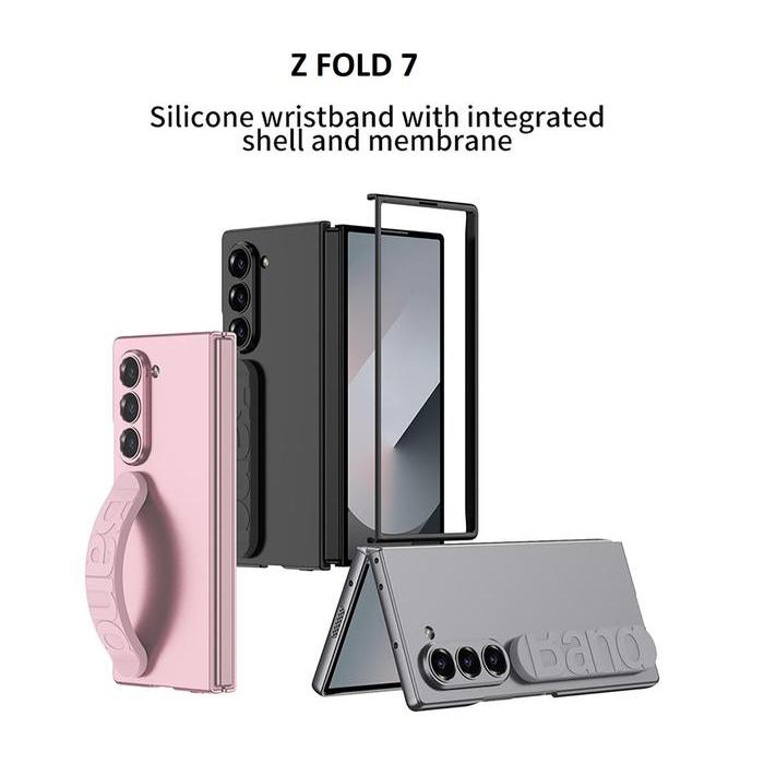 CASE SLIM SKIN สําหรับ SAMSUNG GALAXY Z FOLD 7 5G SILICONE STRAP CASE