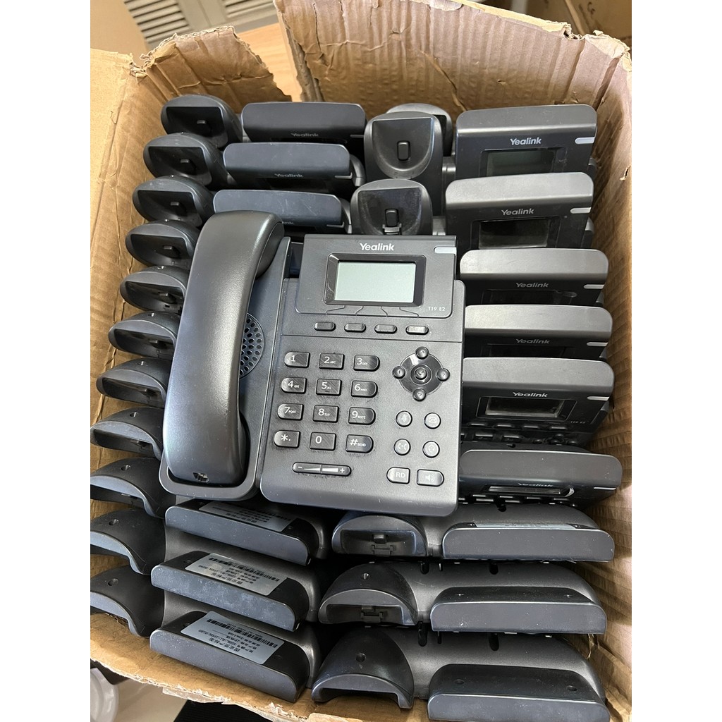Yealink Yealink SIP-T19E2/T19PE2 IP โทรศัพท์สํานักงาน โทรศัพท์พื้นฐาน