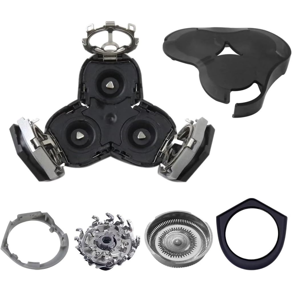 เหมาะสําหรับ Philips Norelco RQ11 RQ10 RQ11 3D RQ1260 RQ1280 RQ1250 RQ1295 มีดโกนเปลี่ยนหัวมีดโกน