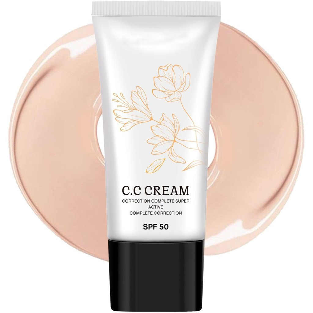 ครีม CC เปลี่ยนสีเกาหลี, ครีม CC เกาหลีพร้อม Spf 50, ครีม CC เกาหลีปรับตัวเองสําหรับผิวที่เป็นผู้ใหญ