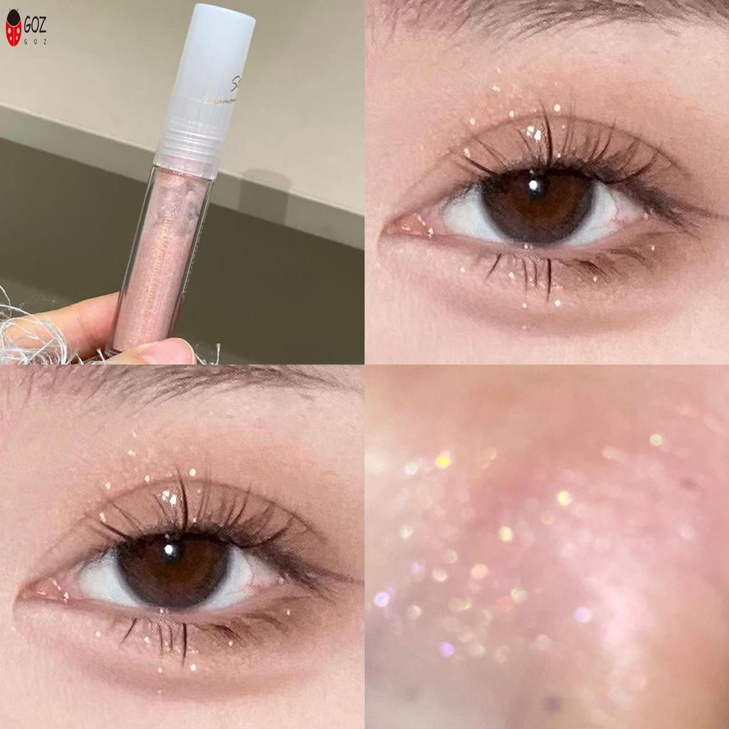 2.5g Eye Beauty Liquid Glitter Eyeshadow Quick-Drying Sparkling Eye Shadow สําหรับ Daily & Official 