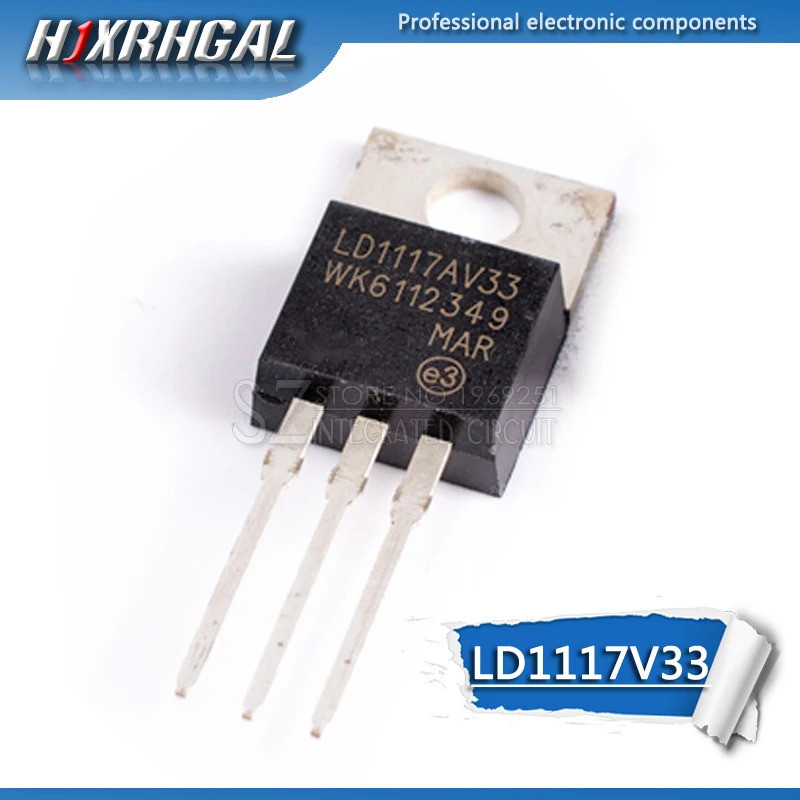 10 LD1117V33 TO-220 LD1117 3.3 LD1117AV33 TO220