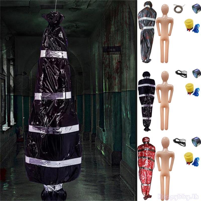 Hap ฮาโลวีน Dead Victim Props ชุดสําหรับตกแต่งฮาโลวีนตกแต่งฮาโลวีน Dead Victim Props น่ากลัวปลอม Cor