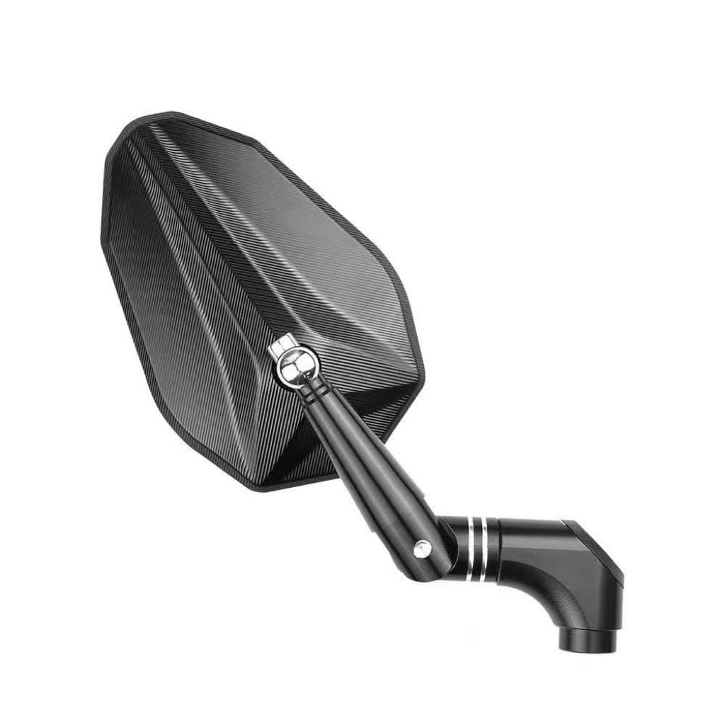 กระจก-กระจกมองหลัง H2c รุ่น H-view V2 cnc อลูมิเนียม กระจกสีขาวแท้