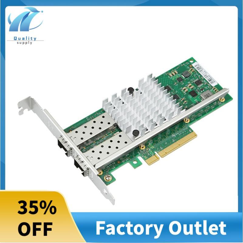 X520-DA2 การ์ดเครือข่าย X520-DA2 10GbE Dual Port SFP การ์ดเครือข่าย Dual SFP + พอร์ต PCI Express X8 