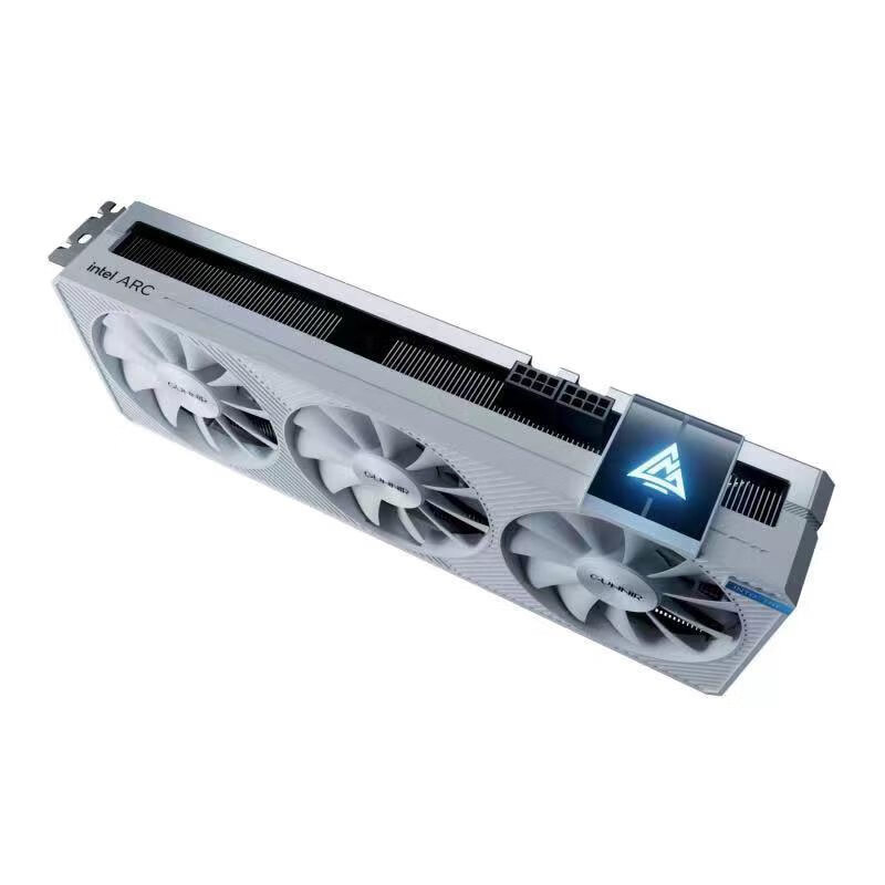 GUNNIR Intel Arc A770/A750 16G OC คอมพิวเตอร์เดสก์ท็อปติดตั้งกราฟิกการ์ดเกมอิสระ