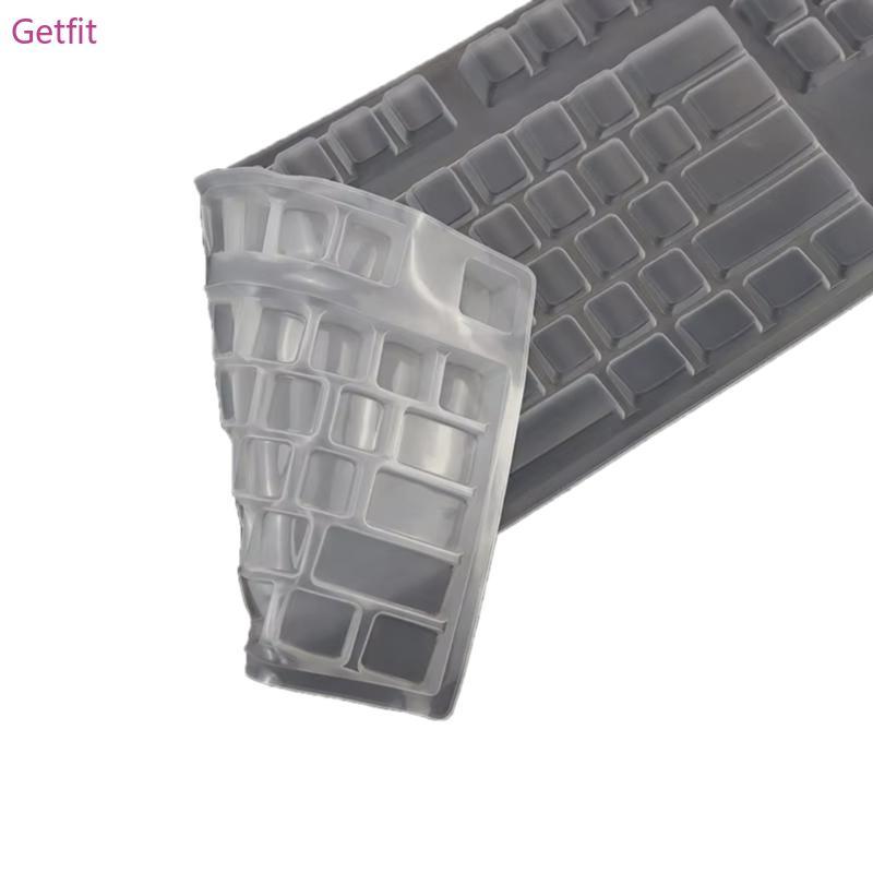 GETF Clear คอมพิวเตอร์เดสก์ท็อปคีย์บอร์ดสําหรับ V500Pro 87 คีย์บอร์ด AntiDust คีย์บอร์ดกันน้ํา Prote