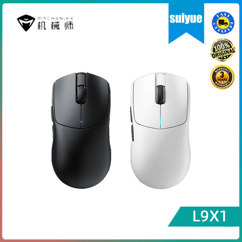MACHENIKE L9X1 PAW3395 เมาส์สําหรับเล่นเกมไร้สายสําหรับเล่นเกมอีสปอร์ตพร้อมอายุการใช้งานแบตเตอรี่ยาว