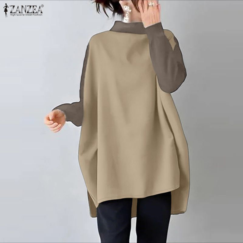 ZANZEA เสื้อแขนยาวสไตล์เกาหลีสำหรับผู้หญิง — صورة 5