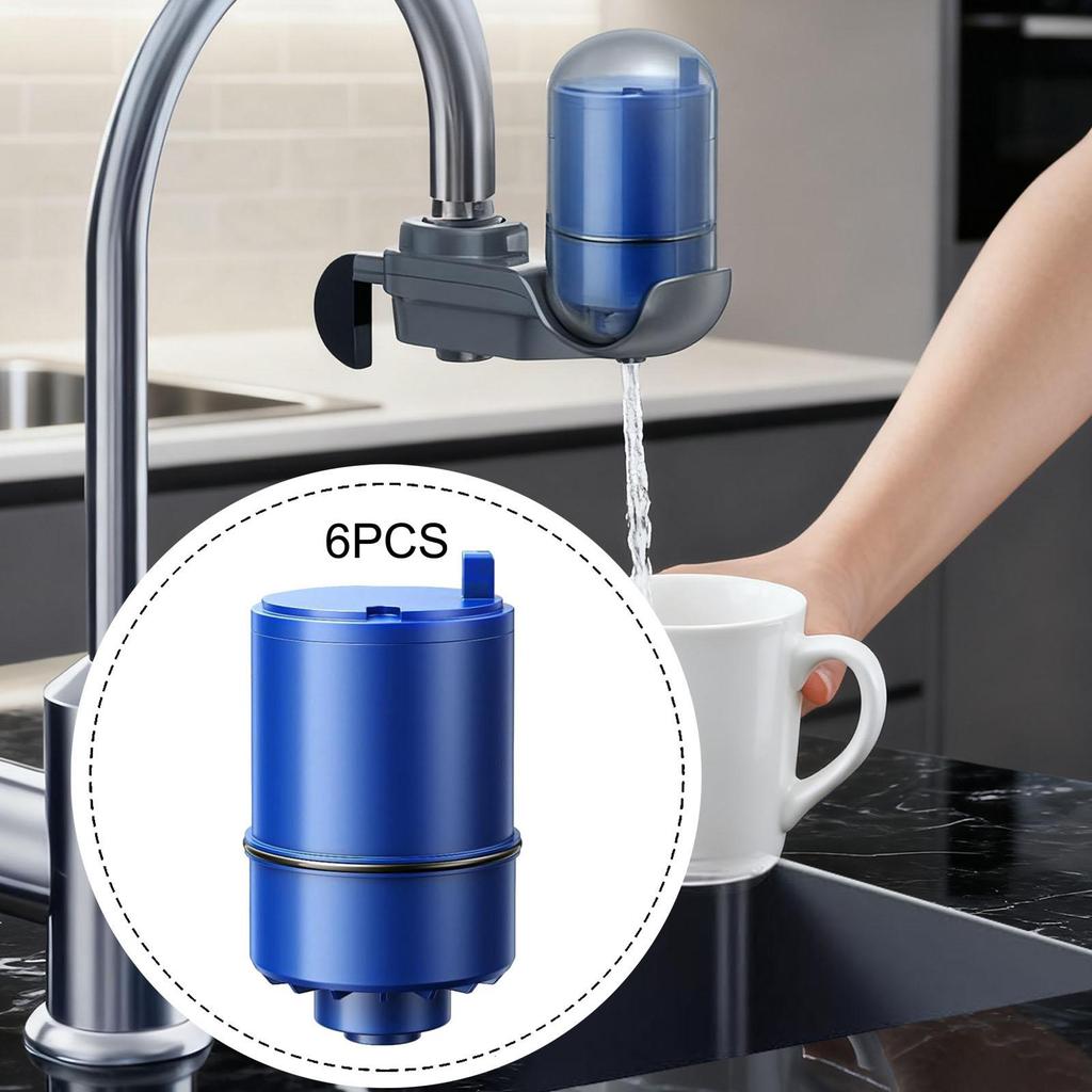 [Qklmdt] 6 ชิ้น RF9999 ตัวกรองก๊อกน้ํากรองแร่สําหรับระบบกรองทดแทนสําหรับ -3700 -4000B Pfm150W -270G 