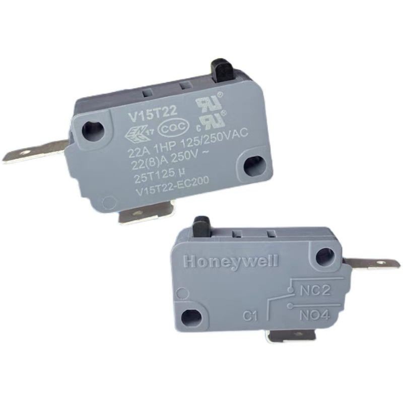 Honeywell Micro Switch 22A 2 ฟุตปกติปิด V15T22 Limit เครื่องซักผ้ารถยนต์เตาอบไมโครเวฟหม้อหุงข้าว