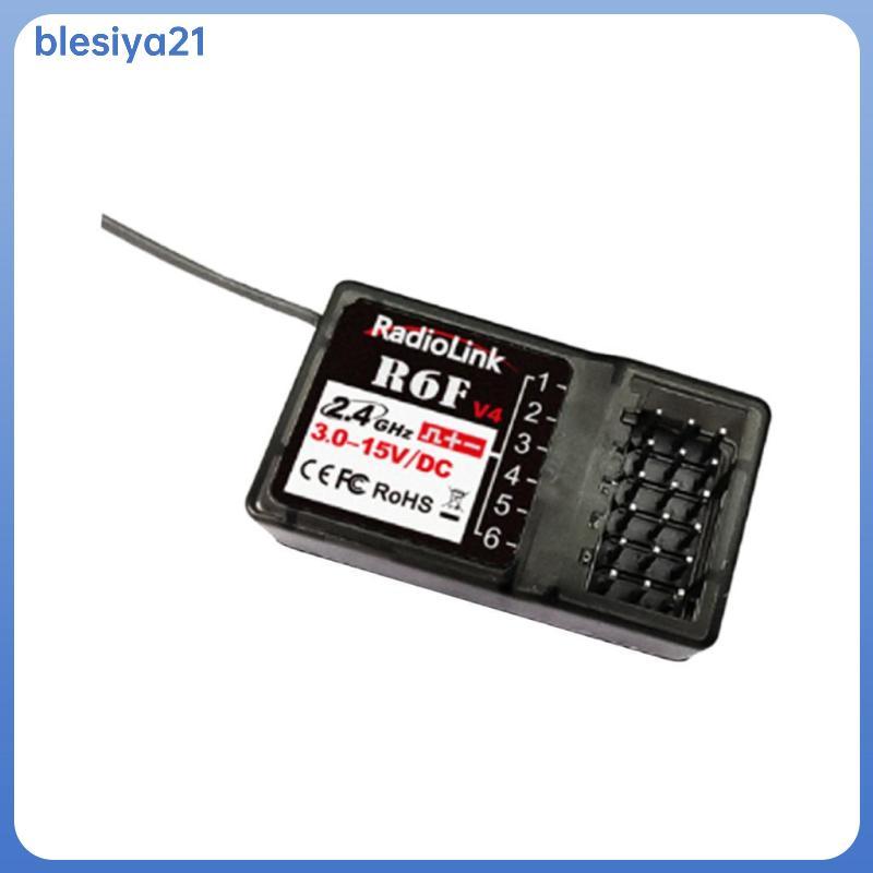 [blesiya21] ตัวรับสัญญาณ 2.4GHz 6CH FHSS R6F สําหรับ V2/RC6GS RC4G ตัวควบคุมวิทยุ RC รถ