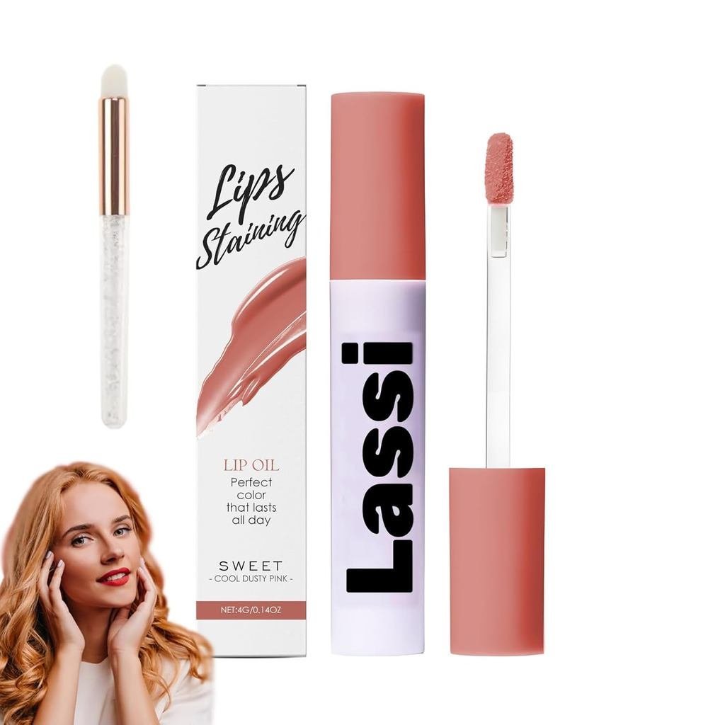 Lip Staining Lip Oil, Lip Staining Oil, Lip Staining Long-Lasting Moisturizing Lip Oil, Long-Lasting