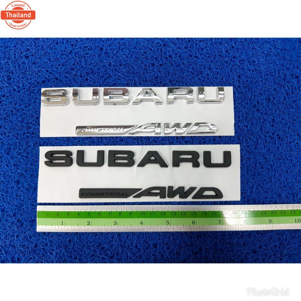 โลโก้ subaru awd อะไหล่รถจักรยานยนต์