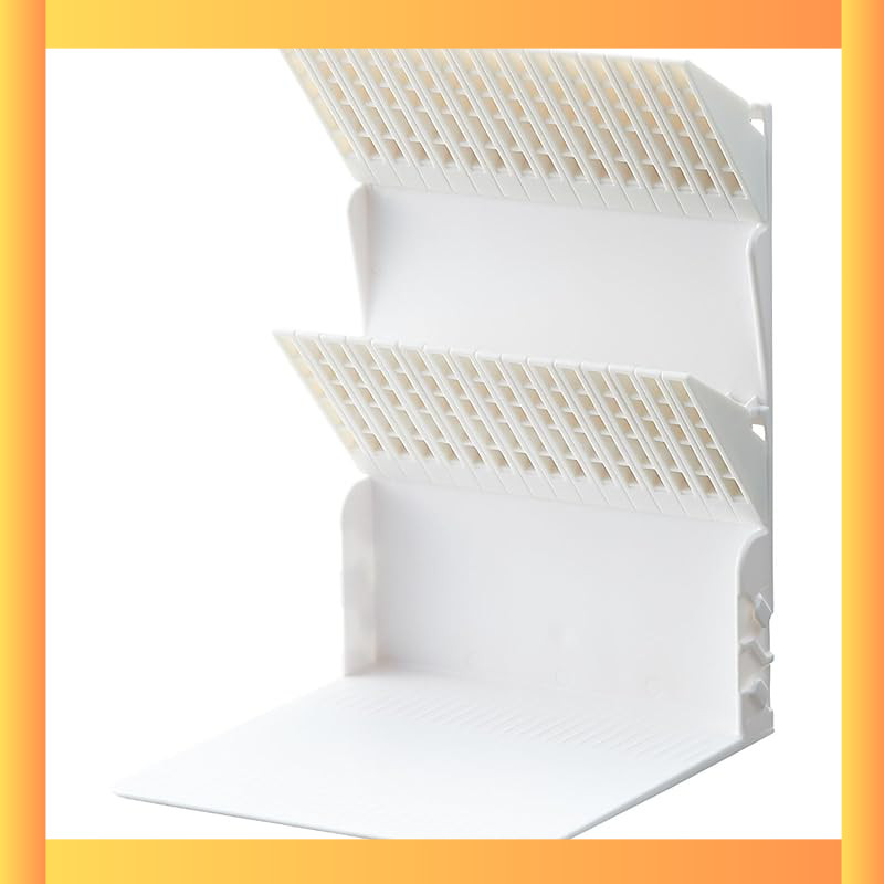 Lihit Lab Book Stand A4 Medium White A3580-0 - Won't Fall Over Even with One Book