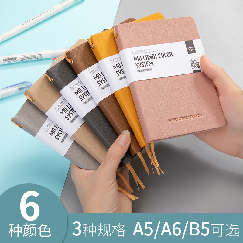 สมุดโน๊ตพกพา A6 สมุดโน๊ต A6 ขนาดพกพา สมุดโน๊ต A6 น่ารักสไตล์นอร์ดิก สมุดบันทึก A6 ขนาดกระเป๋า สมุดบั