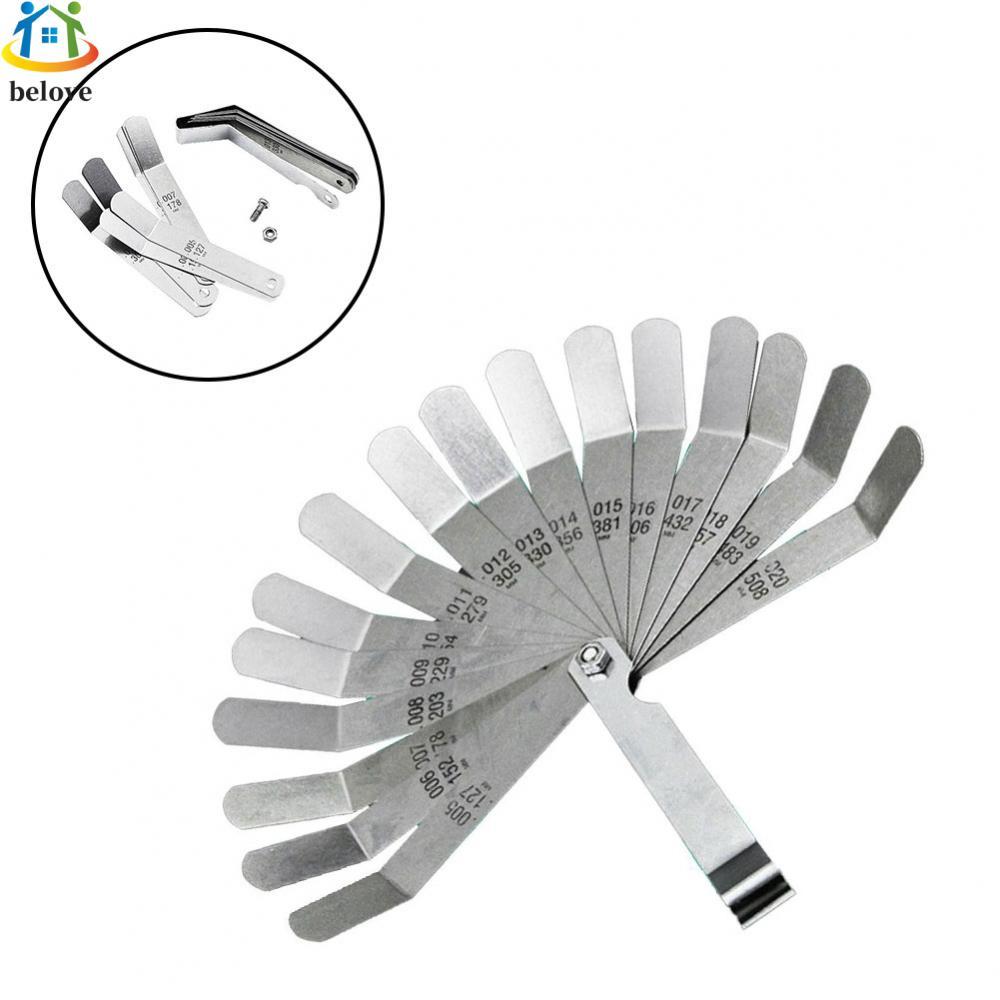 เครื่องรู้สึก วัด 0.005-0.020 นิ้ว 0.127-0.508 มม. 1 ชุด 16 ใบมีดทนทานเมตริก