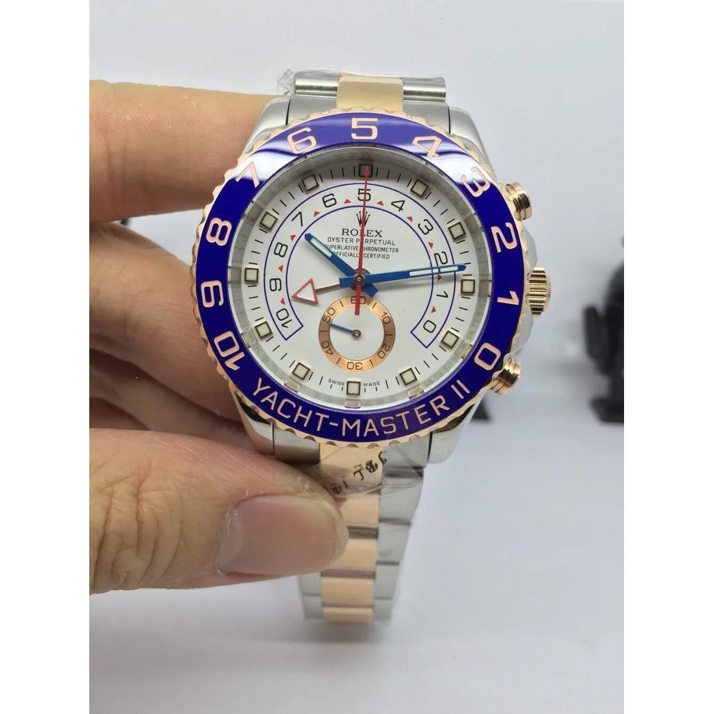 Leli Yacht ที่มีชื่อเสียง Type II Yacht-Master II 116680, ขนาด 	 44มม. x 14