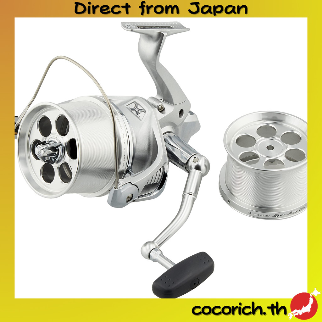 เครื่องตกปลา SHIMANO Spin Jig รุ่น Super Aero Spin Joy 35 สำหรับการ Cast ไกลและพิเศษ เหมาะสำหรับมือใ