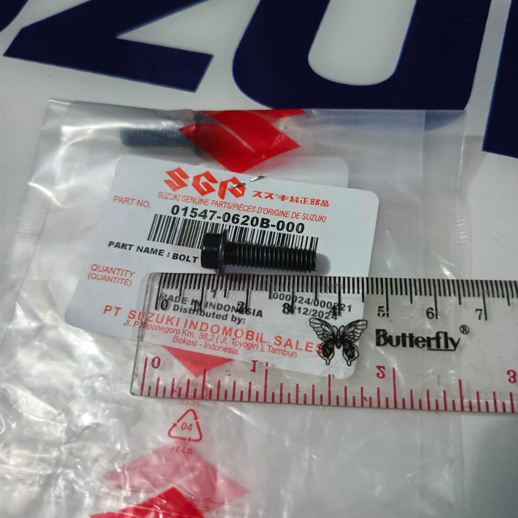 ต้นฉบับ SUZUKI NEX II TENSIONER BOLT SGP 01547-0620B-000