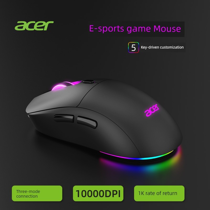 เมาส์ไร้สาย mouse wireless Acer Bluetooth Three-Mode Gaming Game เมาส์ไร้สาย