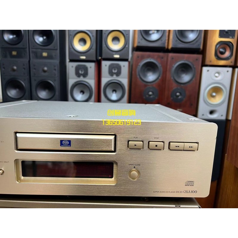 เครื่องเสียงนําเข้ามือสอง DENON DENON DCD-SA100 รุ่นเรือธง Made in Japan Original Fever CD Player