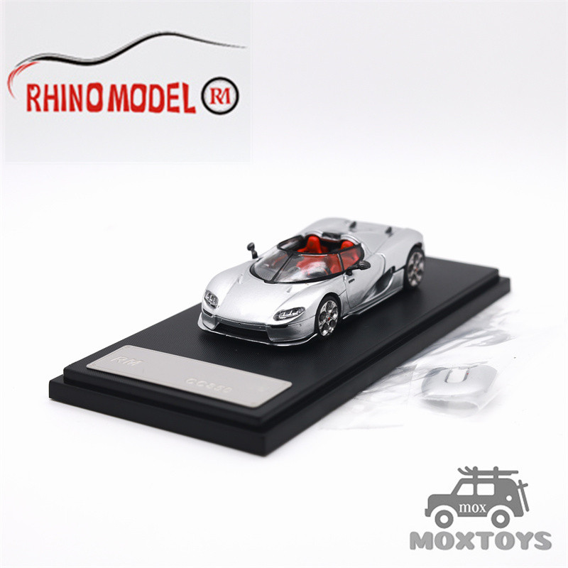 Rhino Model RM 1:64 CC850 สีเงิน Limited999 รถโมเดลDiecast