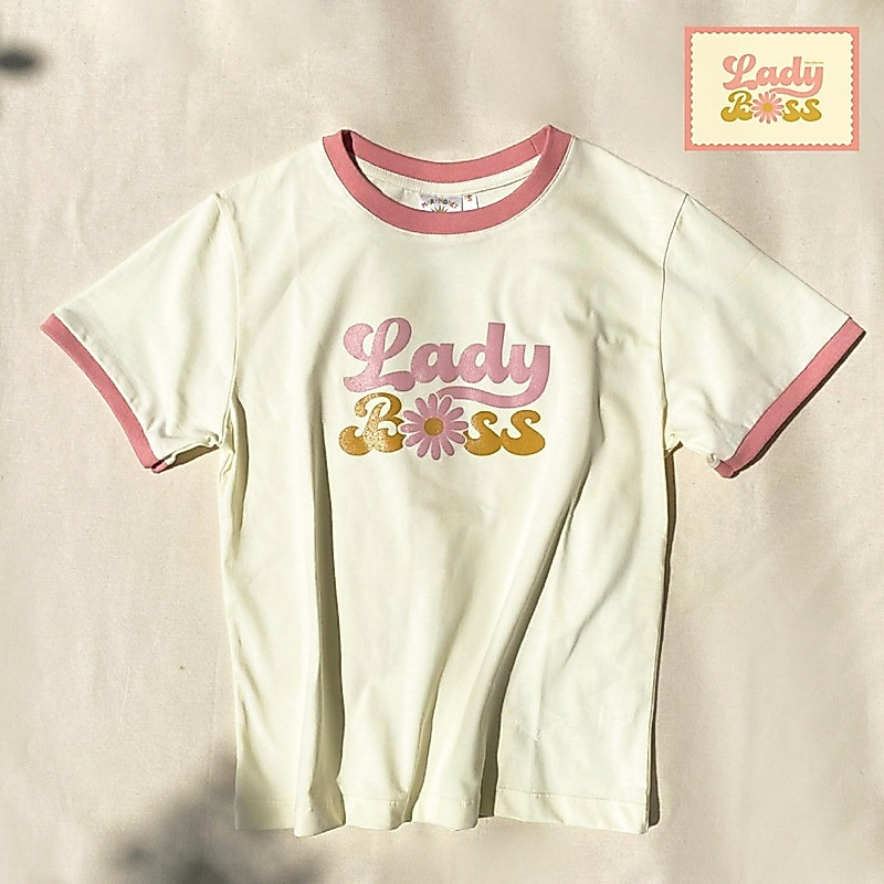 LadyBoss T-shirt #เสื้อยืดสกรีนลาย #t-shirt #เสื้อยืด #marymonet
