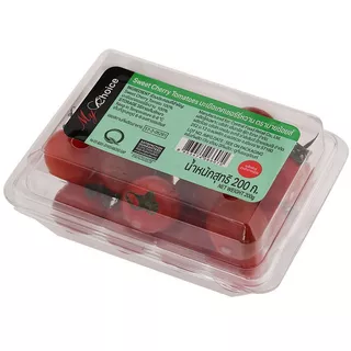 มายช้อยส์มะเขือเทศเชอรี่ญี่ปุ่น 200กรัม My Choice Japanese Cherry Tomato 200g. [หมายเลขบาร์โค้ด 8853474066070 ]
