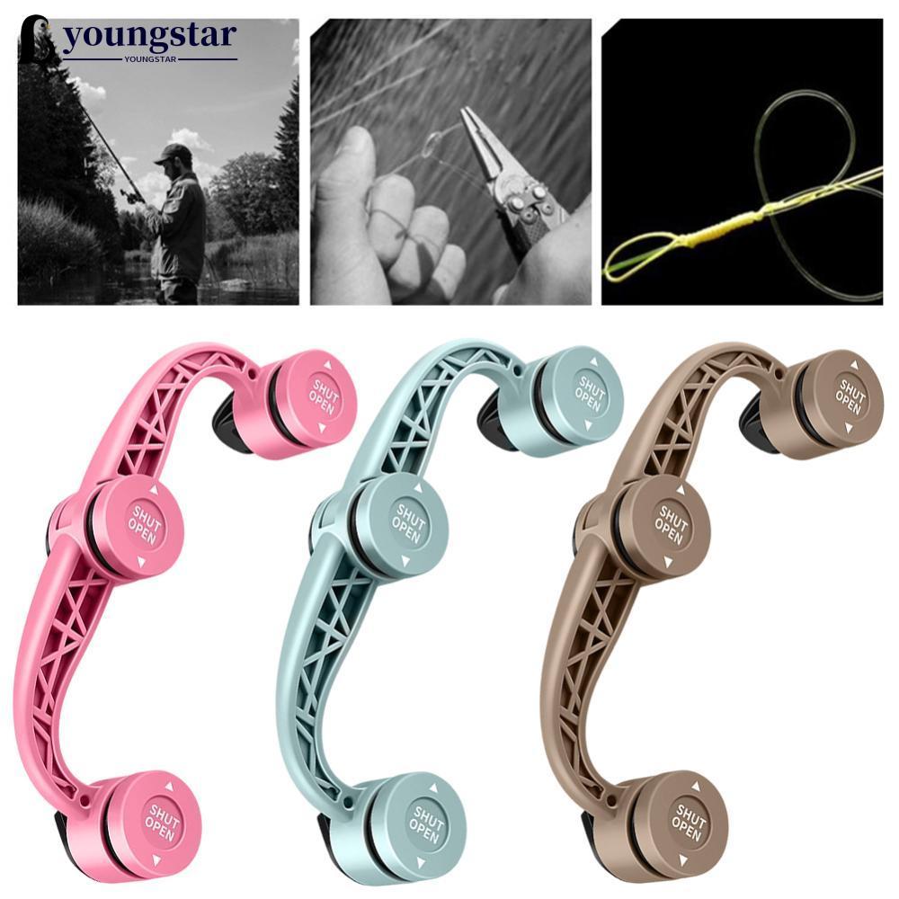 YST ตกปลาผู้นําสาย FG/GT Knotting เครื่องมือ Fast Tying Assistant สําหรับสายคาร์บอน PE สายถัก Lure F