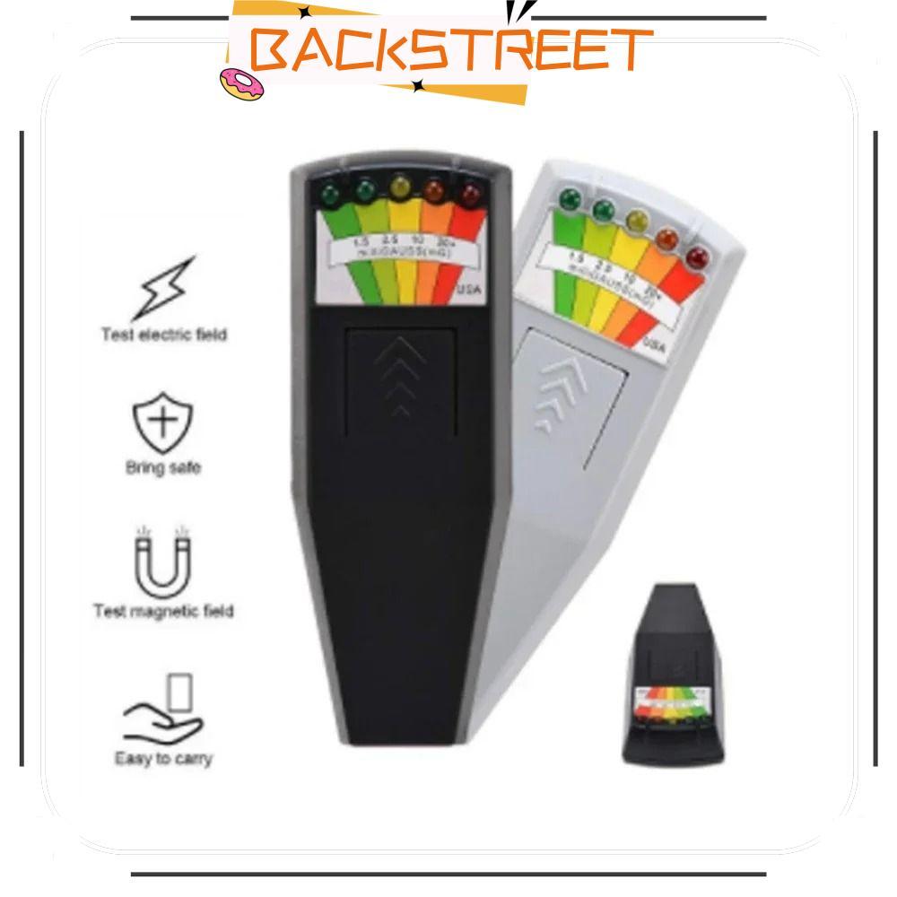 BACKSTREET Magnetic Field Detector, ความไวสูง Universal EMF Meter, แบบพกพา Professional EMF Detectio
