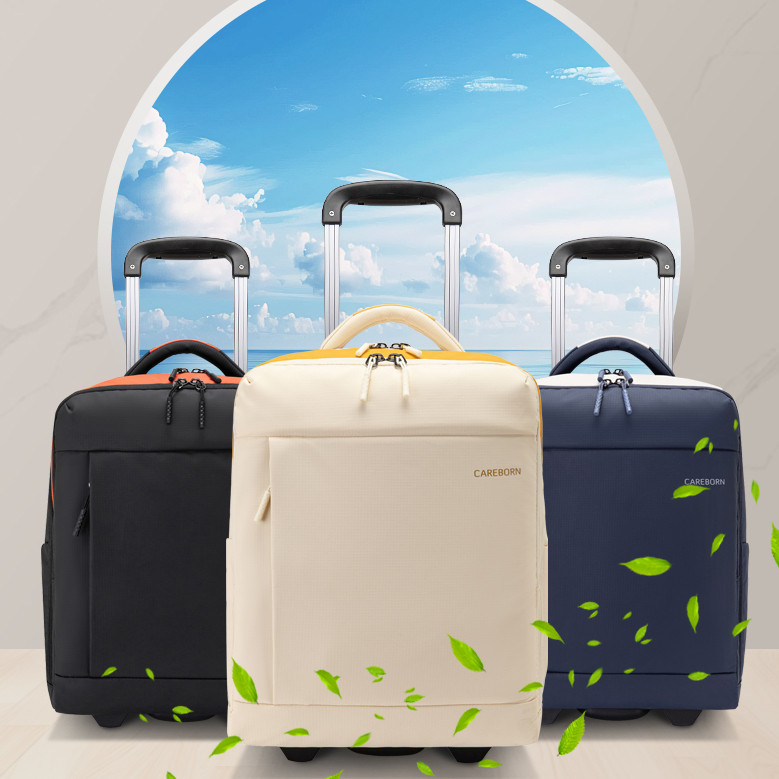 47 ซม. สามารถ Carried Pullable กระเป๋าเป้สะพายหลังกระเป๋าเดินทาง Mini Ultra-Light กระเป๋าเดินทาง4030
