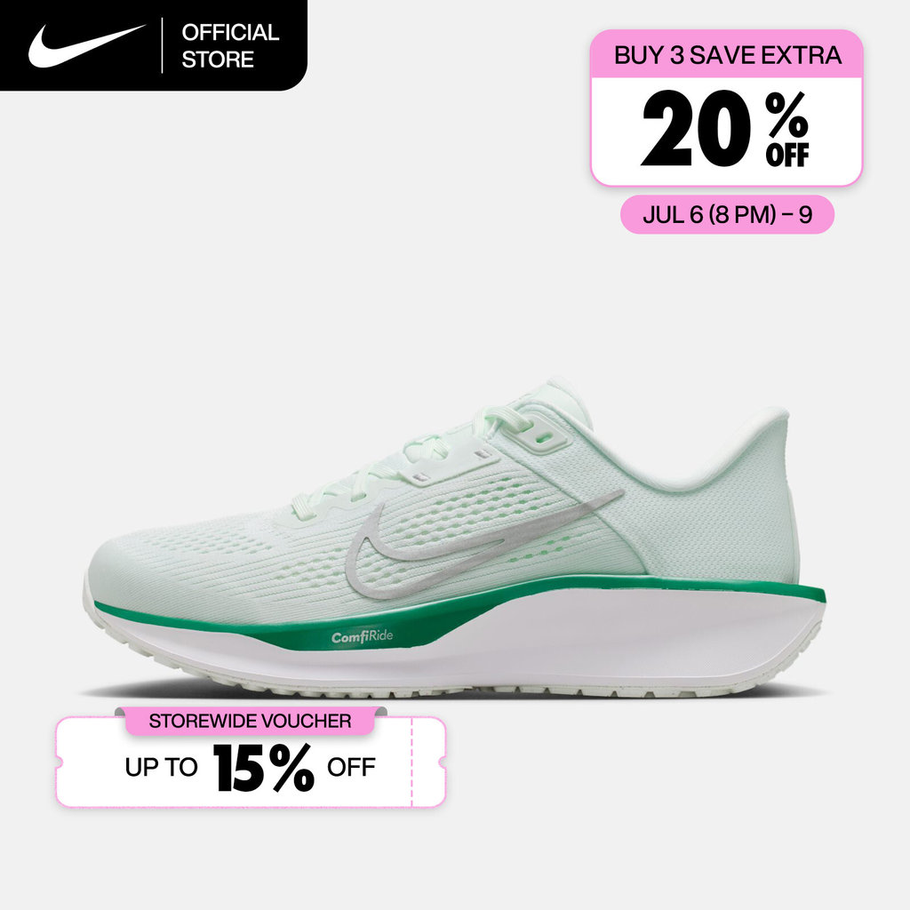 Nike Women's Quest 6 Road Running Shoes - Barely Green [FD6034-302]