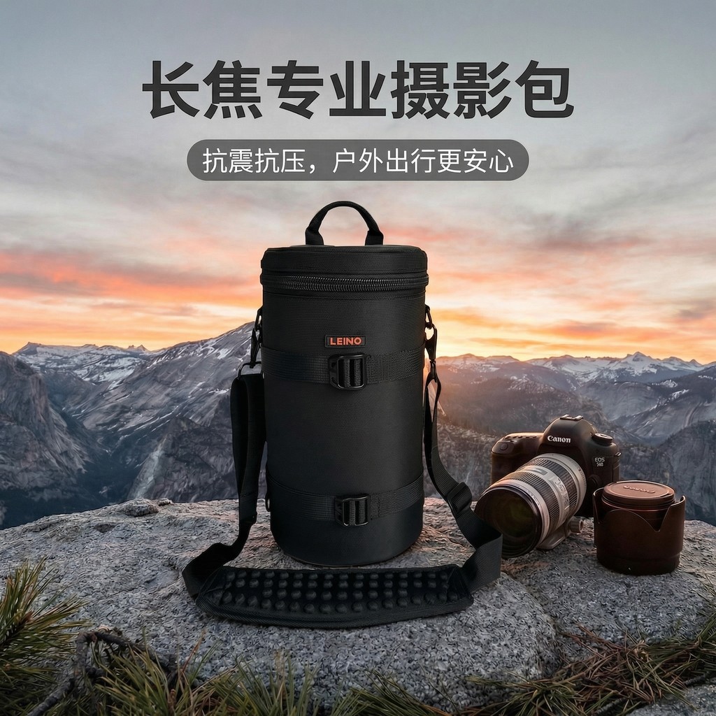 เหมาะสําหรับ Canon 70-200 Telephoto Lens Barrel Micro Single RF100-500 Nikon Z80-400 กระเป๋ากล้อง Li