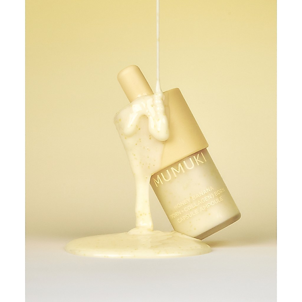 MUMUKIHoney Banana BDRN Capsule Ampoule 30ml Glow Moisture K-Beauty Serum