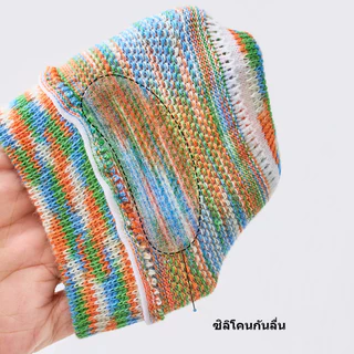 บุคลิกภาพ สีฤดูร้อนระบายอากาศลื่นส่วนย้อมครึ่งปาล์มถุงเท้า